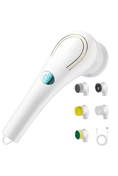 Magic Electric Spin Scrubber, Cordless Handheld Cleaning Brush with 5 Replace...