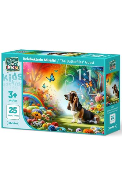 Heidi Toy Art Children's Guest of Butterflies 25 Piece Puzzle 35047