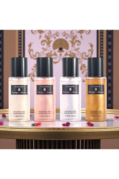 V.V LOVE Set 4 sprayuri parfumate irezistibile 90 ml mixven 9058-46 fragrance...