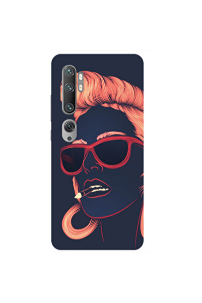 Other Xiaomi Mi Note 10 Pro Girl retro Transparent Silicone TPU Θήκη