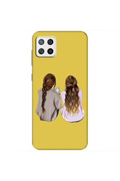 Other Samsung A22 5G Friends Yellow Colored Silicone TPU Θήκη