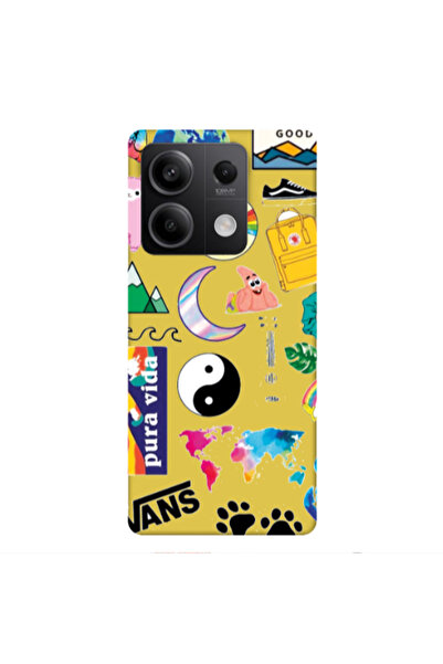 Other Xiaomi Redmi Note 13Pro 5G Vans Yellow Colored Silicone TPU Θήκη