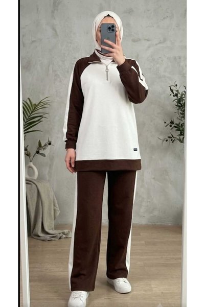 softalya moda Women's Modern Two-Piece Suit