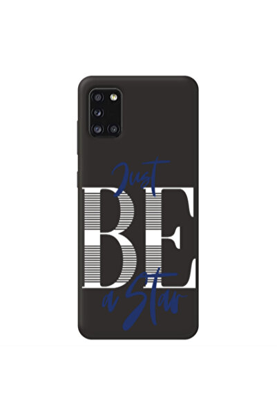 Other Samsung A31 Just Be a Star Black Colored Silicone TPU Θήκη