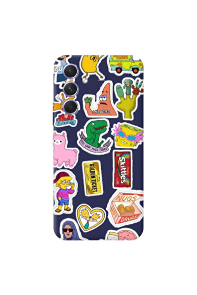 Other Samsung A36 best cartoons Dark blue Colored Silicone TPU Θήκη