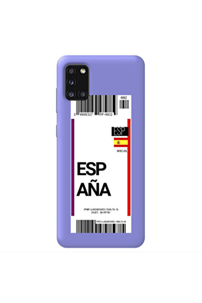Other Samsung A41 Espana Arrival Purple Colored Silicone TPU Θήκη