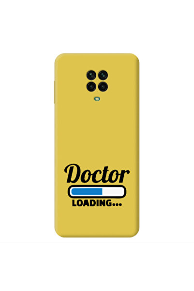Other Xiaomi Redmi Note 9 Pro Doctor Loading Yellow Colored Silicone TPU Θήκη