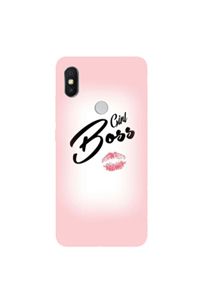 Other Xiaomi Redmi S2 Girl boss kiss Transparent Silicone TPU Θήκη