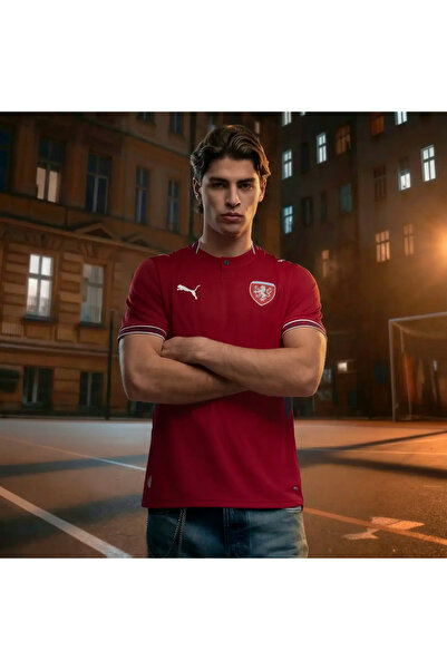 Puma FACR Home Jersey Kırmızı Erkek Forma