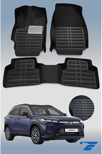 erzicar TOYOTA Corolla Cross Hybrid (2025) - Yeni Nesil 8D Tam Havuzlu Diamon...