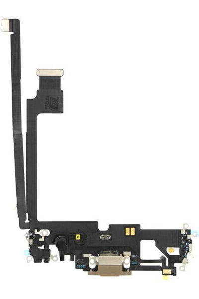 OEM Καλώδιο Flex με θύρα φόρτισης σε χρυσό χρώμα για iPhone 12 Pro Max