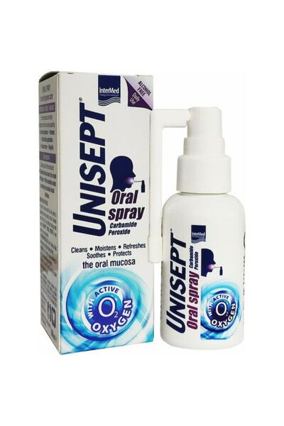 İNTERMED Unisept Στοματικό Σπρέι για Ερεθισμούς 50ml 1 τεμάχιο