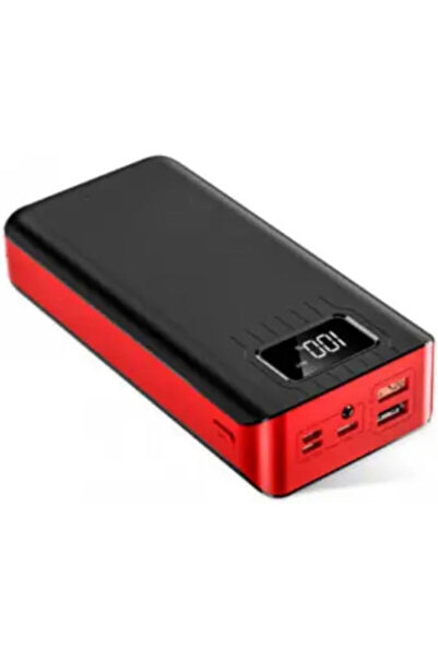 Andowl Q-CD701 Power Bank 40000mAh με 2 θύρες USB-A Κόκκινο