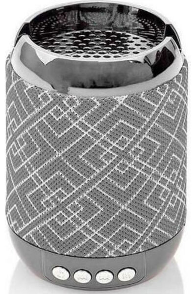 OEM KL-3528 Bluetooth ηχείο 5W με διάρκεια μπαταρίας έως 3 ώρες Γκρι