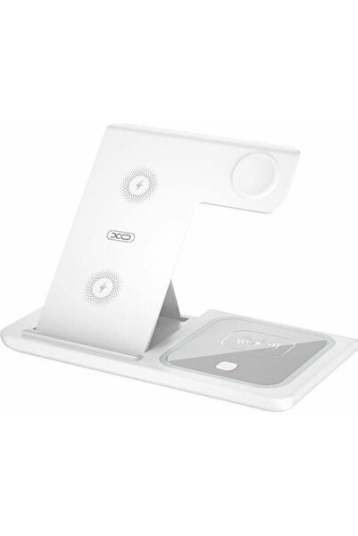 Xo Ασύρματος Φορτιστής (Qi Pad) 15W Λευκός (WX023)