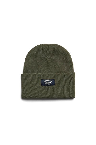 SUPERDRY Κλασικός Πλεκτός Σκούφος W9010162A-9AE Λαδί