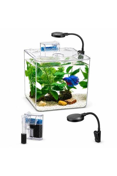 Boyu Acvariu Betta 5 litri echipat pentru pesti mici