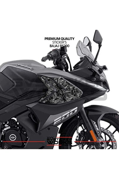 ARONA ملصق تزييني مطلي من نوع Bajaj RS200، ملصق جانبي ثلاثي الطبقات