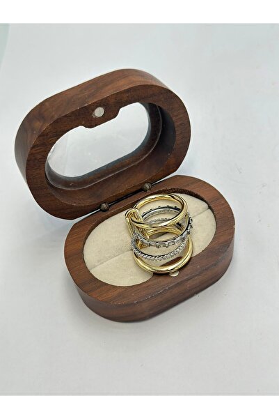 BYYEŞO Multiple Set Ring (Steel) 18