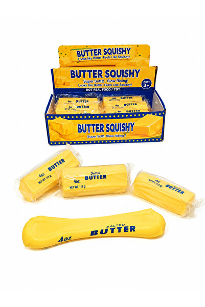 Squishy 🧈   Μαλακό παιχνίδι βουτύρου – Αργής ανόδου, Αντιστρές