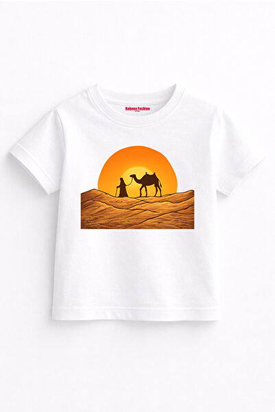 Rabona Fashion Arabian Camel Trek Kids T-Shirt