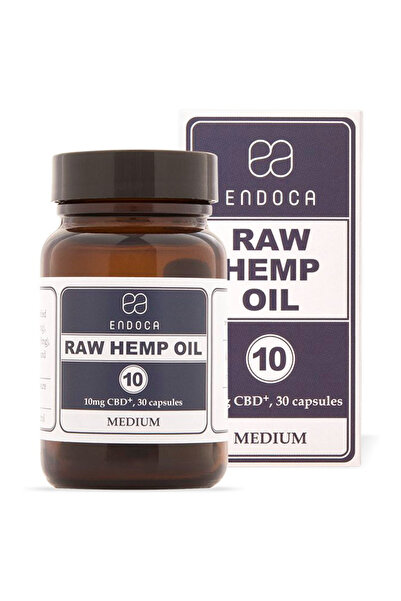 ENDOCA Κάψουλες Ακατέργαστου Ελαίου Κάνναβης 300mg CBD + CBDa, 30 Κάψουλες, 1...