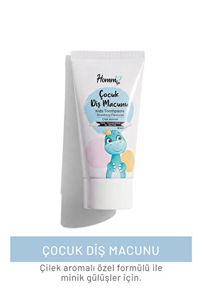 hommlife Çocuk Diş Macunu Çilek Aromalı 50 ml