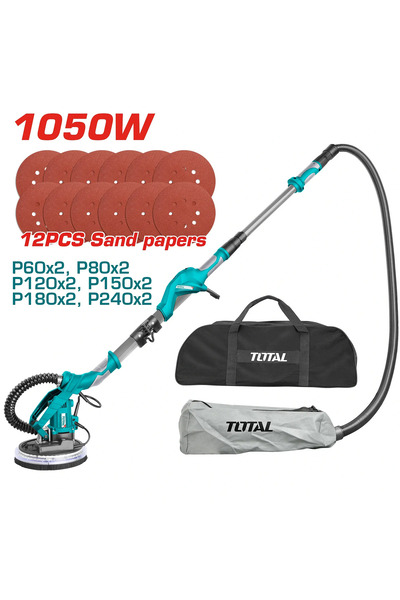 TOTAL 1050W Long Arm Wall Sanding Machine Tws10501-8 Total