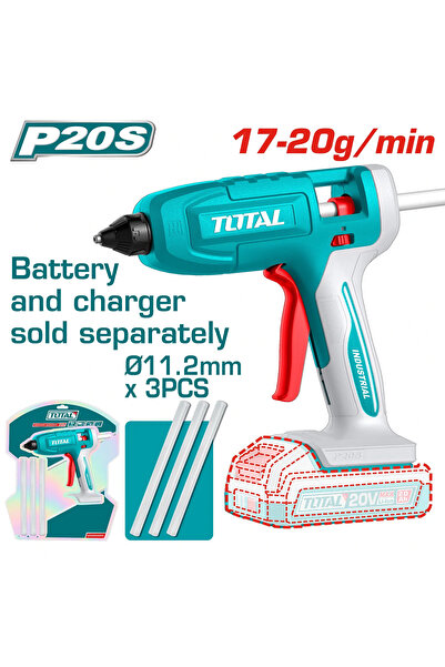 TOTAL 20V Battery Heat Gun Without Battery and Charger (the Product Is Sold W...