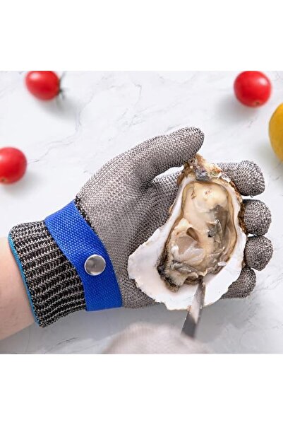 HXD Zoomlion Cut Resistant Gloves – Stainless Steel Wire Metal Mesh Safety Gl...