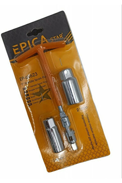 Epica Κλειδί Μπουζί Αστεροειδές Περιστρεφόμενο με Καρυδάκια 16mm και 21mm Κωδ...
