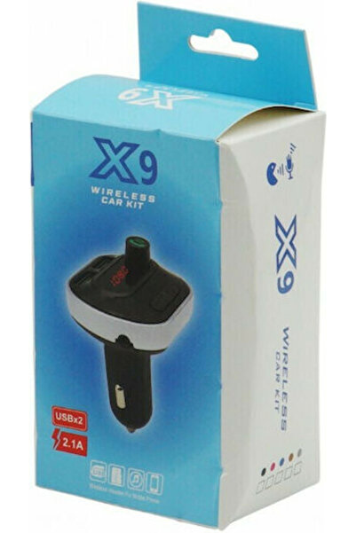 Other Rolinger Πομπός FM Αυτοκινήτου με Bluetooth / USB 2.1A Κωδικός RL: AU-X9
