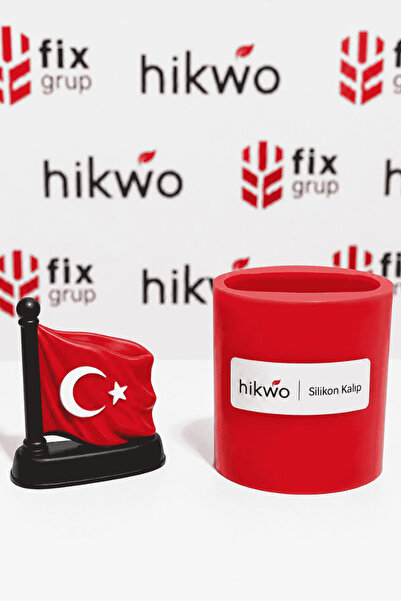Hikwo Türk Bayrağı Kalemlik Silikon Kalıbı - Boyama Kalıbı - Taş Tozu Kalıbı ...