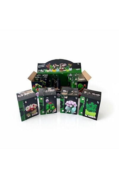 NW NessiWorld 61531 Block Cactus 66 Pieces-
