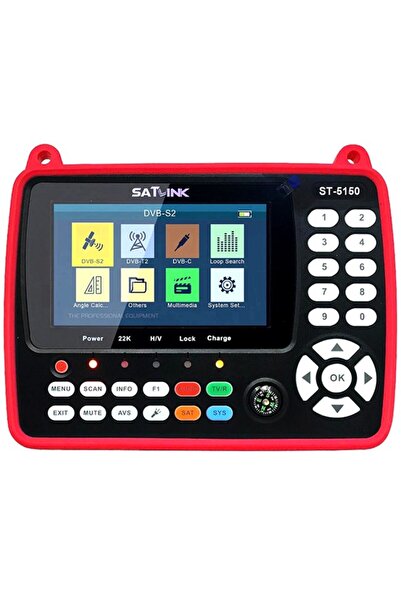 SATLINK ST-5150 Combo DVB-S/S2/C/T/T2 - 4.3'' Ekranlı Görüntülü Full HD Uydu ...