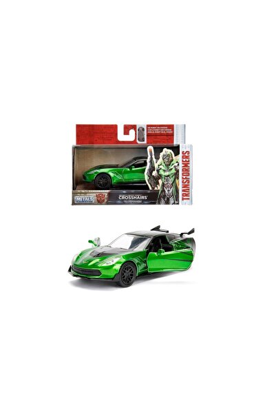 OEM JADA TRANSFORMERS ΜΕΤΑΛΛΙΚΟ ΑΥΤΟΚΙΝΗΤΟ DIE-CAST CHEVY CORVETTE ΚΛΙΜΑΚΑ 1:...