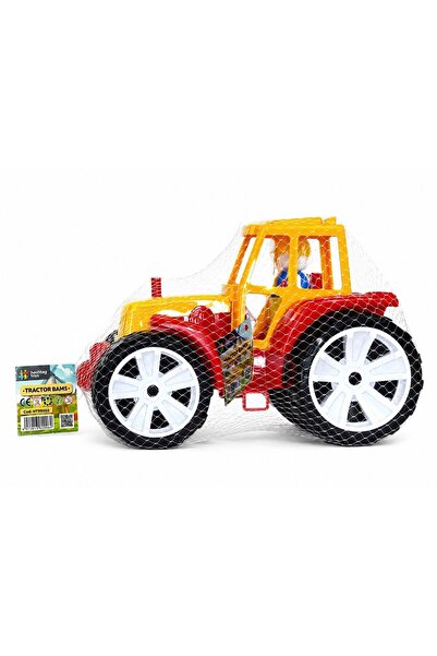 OEM TRACTOR BAMS 0 ROȘU PORTOCALIU - 23 cm - plastic