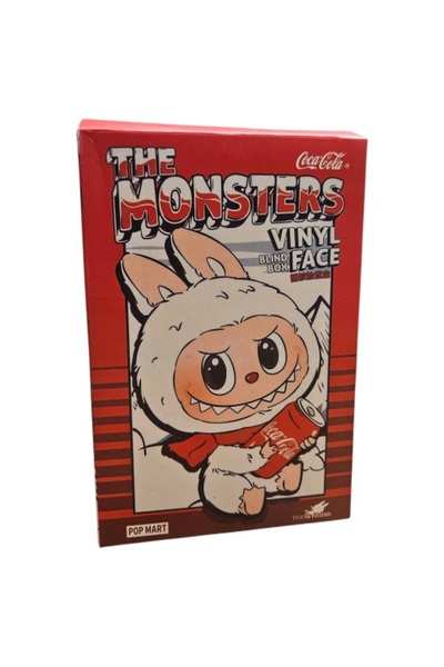 LABUBU Monștrii – Ediția Coca-Cola, Figurină surpriză din vinil, 16 cm