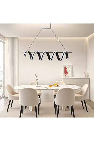 Hummer Modern Black Ceiling Light, 3 Light Sources, 105 Watts.
