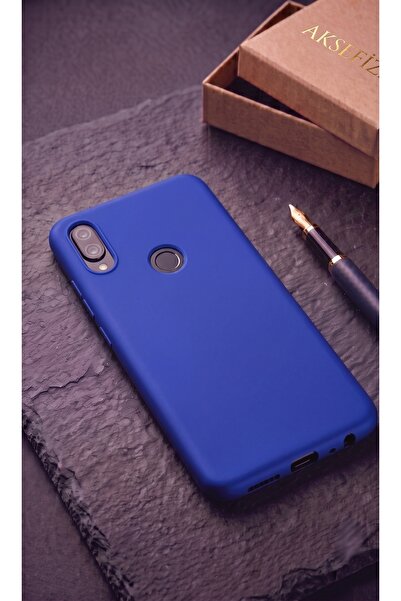 AKSEFİZZ Redmi Note 7 Kılıf Yumuşak Sade Esnek İnce Pürüssüz Dokulu Kapak