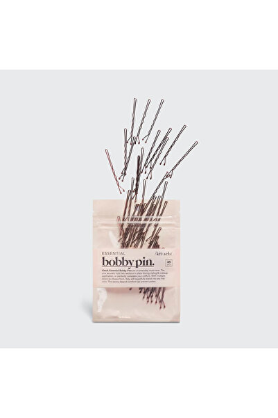 Kitsch Keetche Essential Bobby Pins Small Hairpins for Thin Hair 45 Pieces - ...