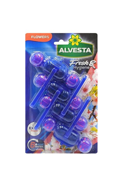 OEM WC BLOCK ALVESTA FLOWERS 4X55 GR 4 BUC/SET