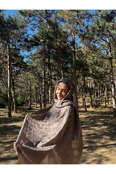 Duyguscarfs Zincir Desen Ayrobin Şal