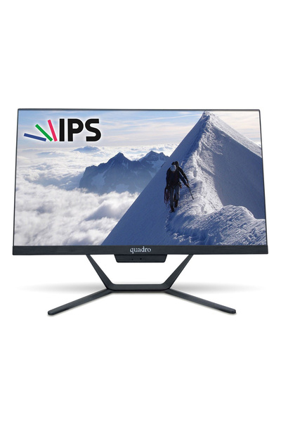 Universal كوادرو ستارك 23.8 بوصة i5-4690T 8 جيجابايت 240 إس إس دي FDOS AIO PC