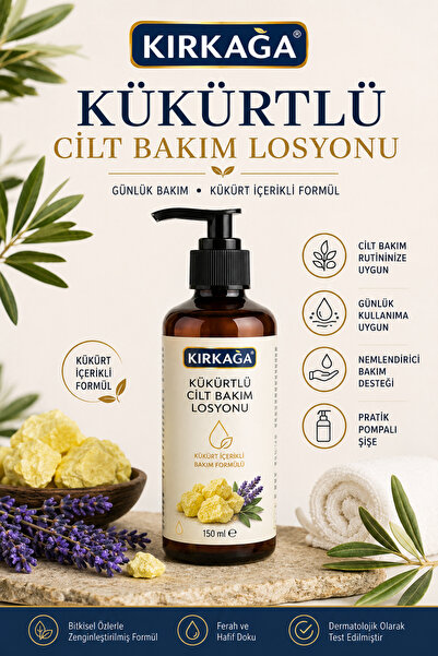 KIRKAĞA DOĞAL GIDA ÜRÜNLERİ uyus Cilt Bakım Losyonu (, KAŞINTI) 150 ml onarıc...