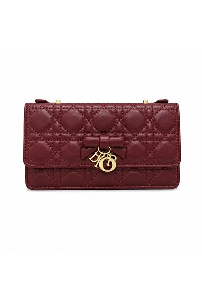 silora Luxury Quilted Design Handbag Fashionable Metal Accented Handbag