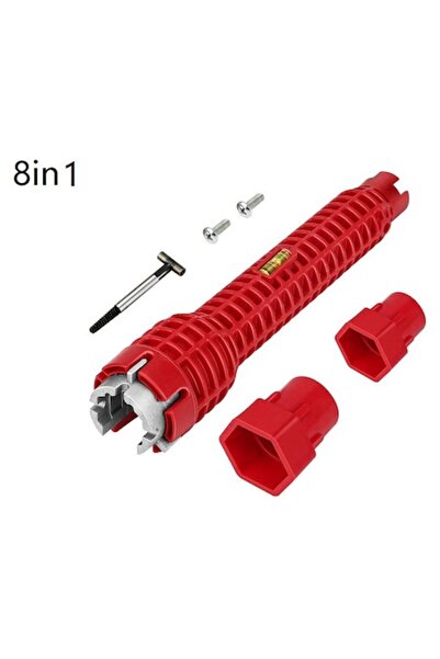 Next ®   Cheie multifuncțională 8-în-1 cu mănuși, compactă, pentru instalator...