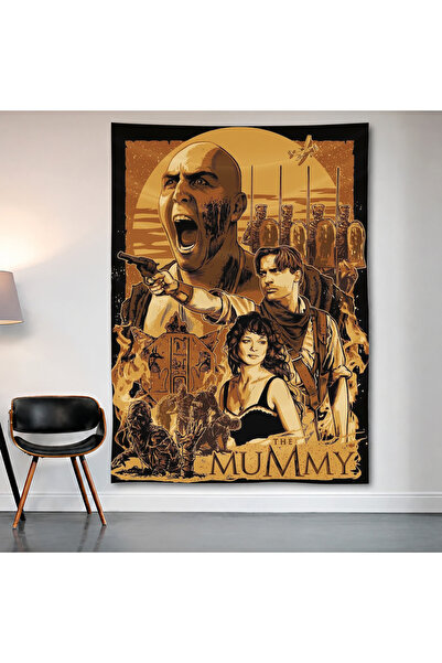 Geek Cultcha The Mummy Wall Covering Wall Tapestry First Quality Satin Fabric...