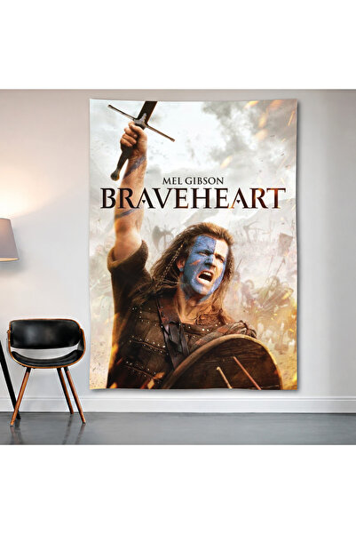 Geek Cultcha Braveheart Wall Drape Wall Tapestry First Quality Satin Fabric P...