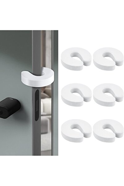 Arabest 6-Piece Anti-Pinch Door Stopper,Foam Baby Childproof,Non-Slip Anti-Co...